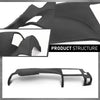 G-PLUS TPE Dash Board Cover w/Adhesive, Compatible with Chevy Silverado LS LT WT/GMC Sierra SL SLE 2007-2013 Dual Glovebox Style Dashboard Black