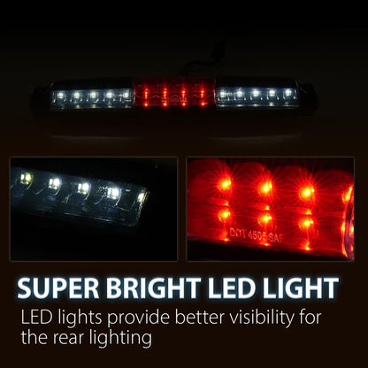 G-PLUS Third 3rd Led Brake Light Rear Cargo Lamp Compatible with Chevy Silverado GMC Sierra 1500 2500 3500 1999-2006/Fit Chevy Silverado GMC Sierra 1500HD 2500HD 3500HD 2001-2006 ‎16525205 5978318