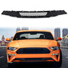 G-PLUS ABS Front Bumper Lower Grille Grill Honeycomb Style w/o Chrome Surround Compatible with Ford Mustang 2018-2021 (Not Fit Shelby GT500 models)