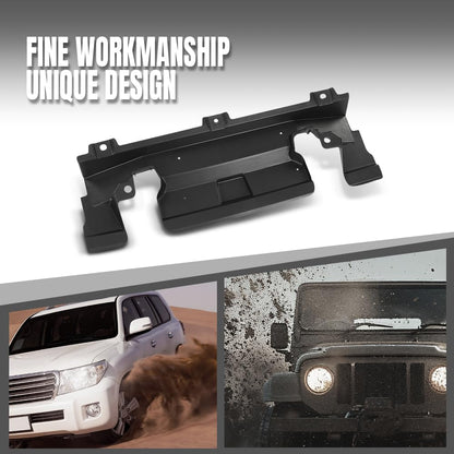 G-PLUS Valance Front Lower Compatible with Toyota 4Runner 2014-2023 with Chrome Trim 5212935040, TO1091101 Black