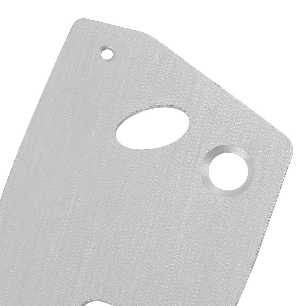G-PLUS Door Latch Repair Reinforcement Plate Left Driver Side Compatible with Jeep Grand Cherokee ZJ 1993-1998