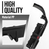 G-PLUS Rear Bumper Lip Diffuser LED Light Compatible with Honda Civic 2016 2017 2018 2019 2020 2021 Gloss Black