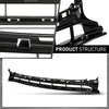 G-PLUS Front Bumper Lower Grille Insert Trim Compatible with Audi A7 & S7 2016-2018 4G8807683D9B9
