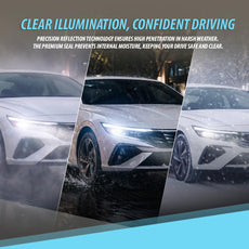 G-PLUS LED Headlight Assembly for Hyundai Elantra 2024-2025 Right Side Black Product Features