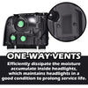 G-PLUS Headlights Fit Ford F250 F350 F450 F550 Super Duty 1999-2004,Not Fit w/Factory Sealed Beam Headlights,Smoky Lens Black Housing Clear ReflectorBumper Headlamps,faros delanteros