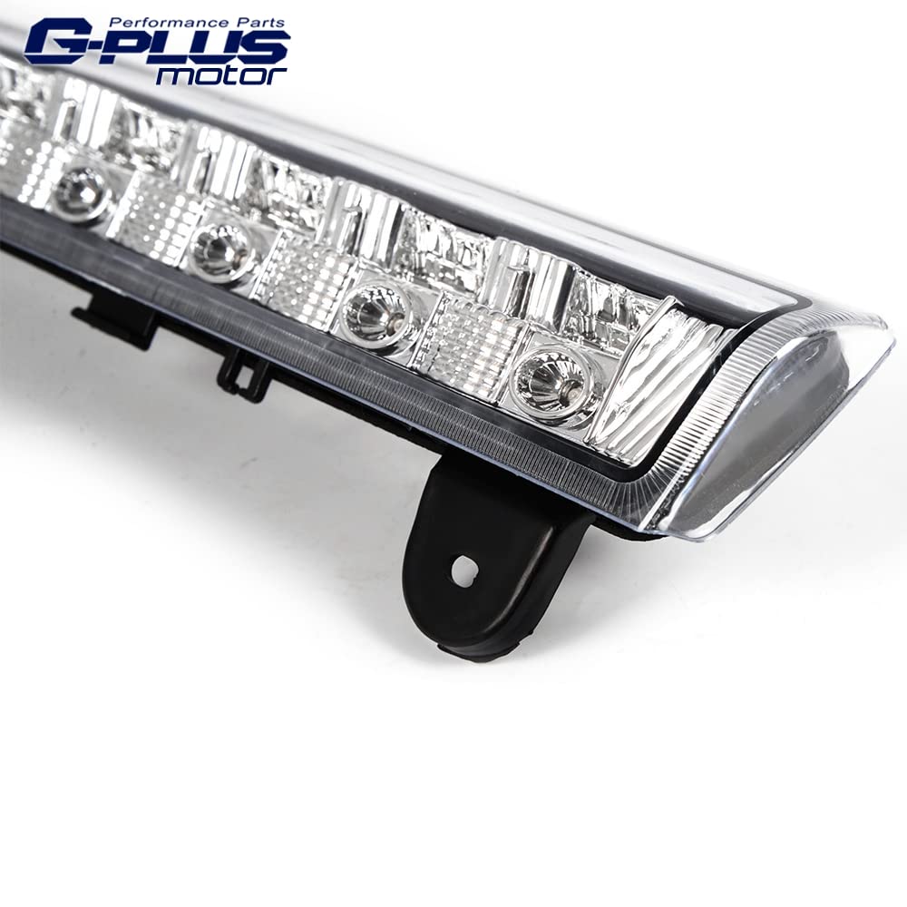 G-PLUS LED Third Brake Cargo Light Compatible With 2000-06 Chevy Suburban Tahoe GMC Yukon(ONLY For Liftgate Rear Doors),3RD Stop Tail Lamps (LED Chrome Housing Clear Lens)