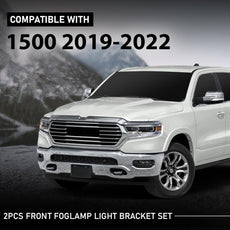 G-PLUS 2PCS Fog Light Brackets for Dodge Ram 1500 2019-2022 Front View