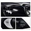 G-PLUS Headlights Assembly Fit Chevy Monte Carlo 2006 2007/Chevy Impala 2006-2013/Chevy Impala Limited 2014 2015 2016 Headlamps W/o Bulbs Smoky Lens Black Housing Clear Reflector,faros delanteros