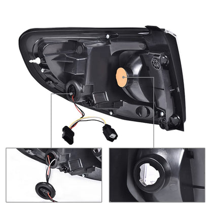 G-PLUS LED Rear Right Tail Light Assembly Compatible with GMC Acadia 2013-2016, Fit GMC Acadia Limited 2017, Right Passenger Side Rear Brake Lamp, Clear Lens Red/Black Housing