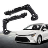 G-PLUS Front Left & Right Side 1pair Bumper Brackets Compatible with Toyota Corolla 2019-2021 52116-02460, 52115-02480