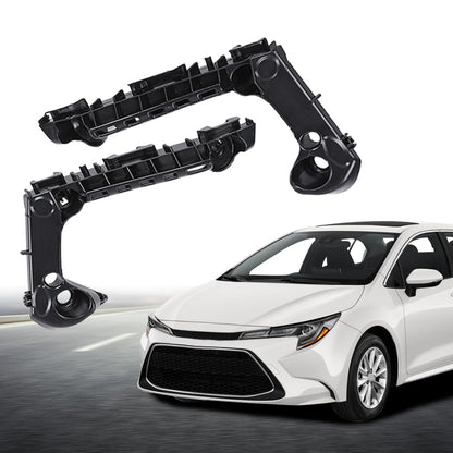 G-PLUS Front Left & Right Side 1pair Bumper Brackets Compatible with Toyota Corolla 2019-2021 52116-02460, 52115-02480