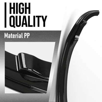 G-PLUS Front Bumper Lip Splitter Spoiler Compatible with BMW 3 Series E92 Coupe, E93 Convertible M Performance Sport Bumper Models 2010-2014 Front Bumper Lip Splitter Gloss Black