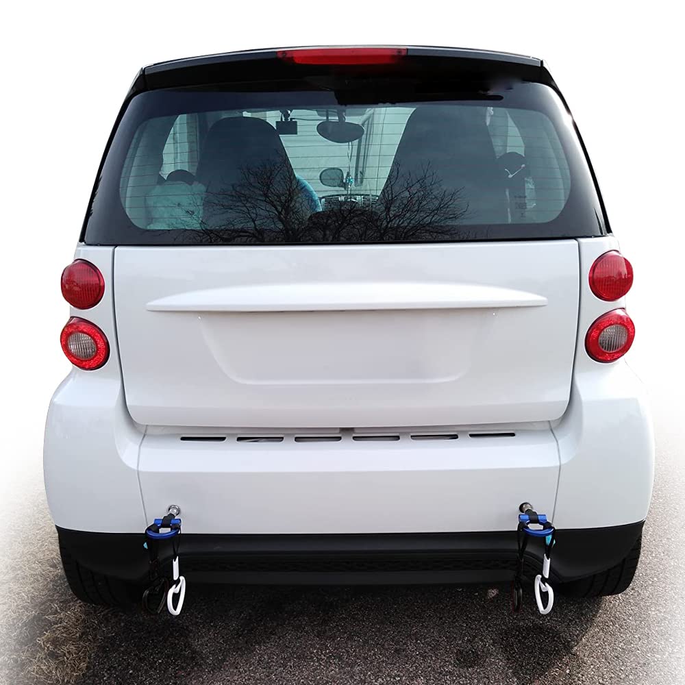 G-PLUS JDM Tsurikawa Ring Heart Subway Train Bus Car Handle Hand Straps Drift Charm,Rear Bumper Warning Ring (Black)