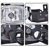 G-PLUS Bumper Fog Lights, Compatible with Honda Accord Sedan 2011 2012 Clear Lens Fog Lamps w/Switch Driver & Passenger Side