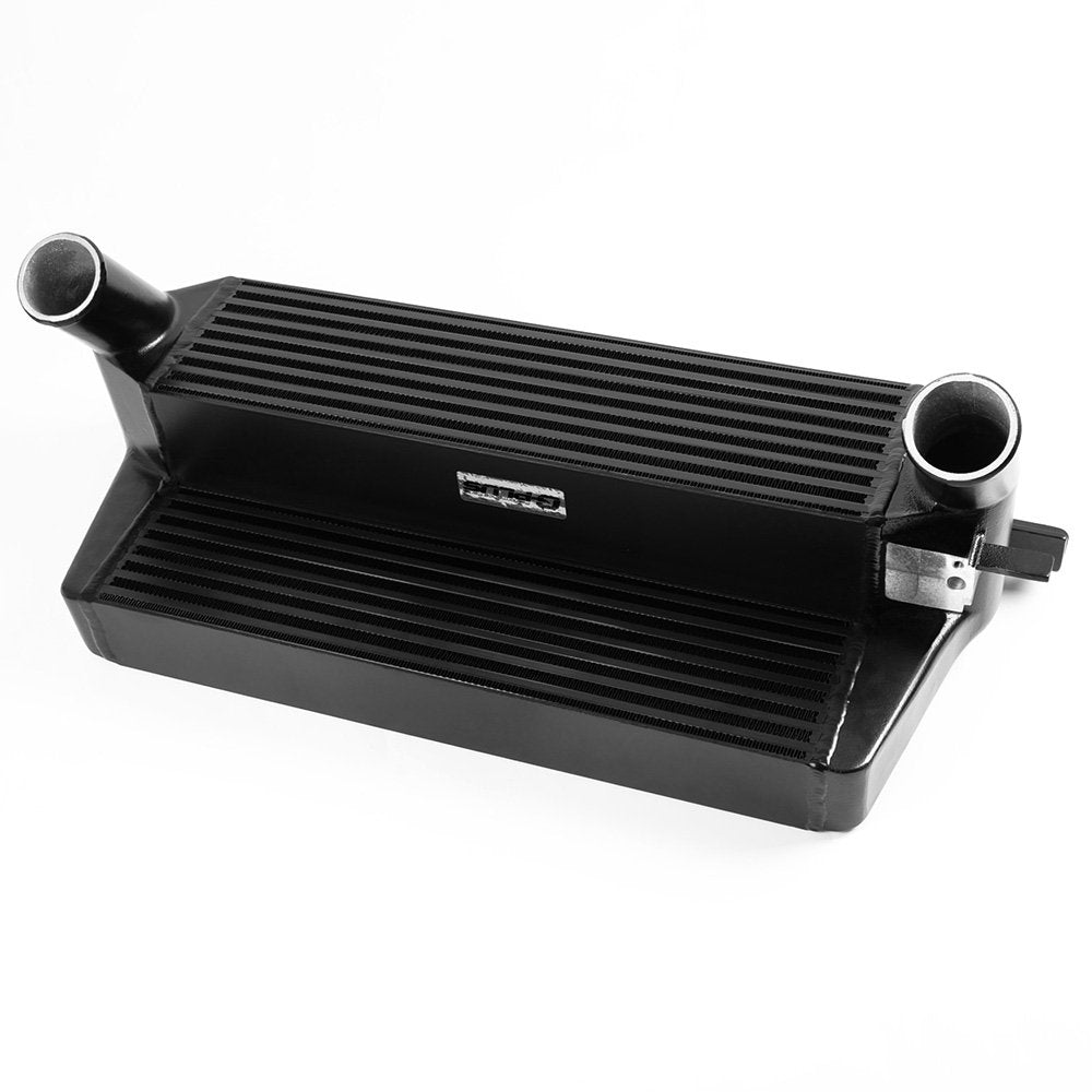 Compatible For Ford Mustang 2015 2016 2017 2.3L EcoBoost Direct Bolt On Upgrade Performance Intercooler Black
