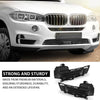 G-PLUS Pair Front Bumper Lower Grille Grill, Compatible with BMW X5 F15 2014-2018, Fit Models W/o M Sport Line, LH Driver & RH Passenger Side 2PCS, 51117307994, 51117307993