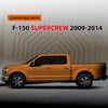 G-PLUS Floor Mats Fit Ford F150 SuperCrew Cab 2009 2010 2011 2012 2013 2014 TPE Custom Fit All Weather Full Cover Protection Floor Liners 1st & 2nd Row Trunk Mats Accessories,alfombras para carro