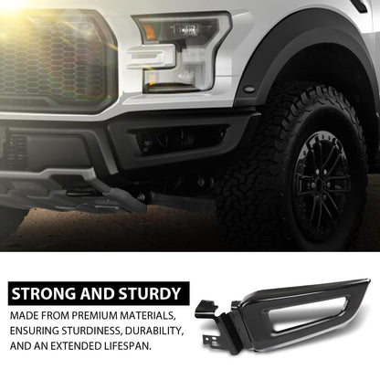 G-PLUS Front Left Bumper Face Bar End Extension, Compatible with Ford F150 Raptor 2017-2020, Driver Side, HL3Z17811B, FO1004119