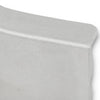 G-PLUS Silver Pontoon Boat Aluminum Corner Cap F-22 C-shaped 1-1/2 Inch 3-1/4 Inch Corner Cap Bracket