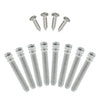 G-PLUS Headlight Adjusters Kit 1-1/2” Screws Springs 8PCS Compatible with Chevy Impala, Biscayne & Belair 1962-1967 Headlight Adjustment Tool