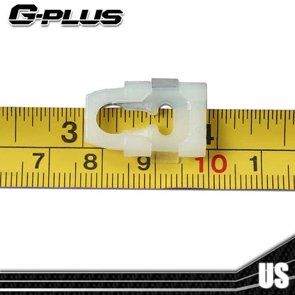 G-PLUS Body Side Fender Door Box Belt Molding Trim Clips 10pcs ZE Compatible with Dodge Ram 77-90