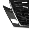 G-PLUS Front Bumper Upper Grille Compatible with Nissan Kicks 2020 2021 2022 2023 623105R05A Black Grill