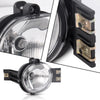 G-PLUS Front Bumper Fog Lights Compatible with Dodge Ram 1500 2002-2008/2003-2009 Ram 2500 3500/2004-2006 Durango Pair+Bulb Driver and Passenger Side Driving Lamps Clear Lens