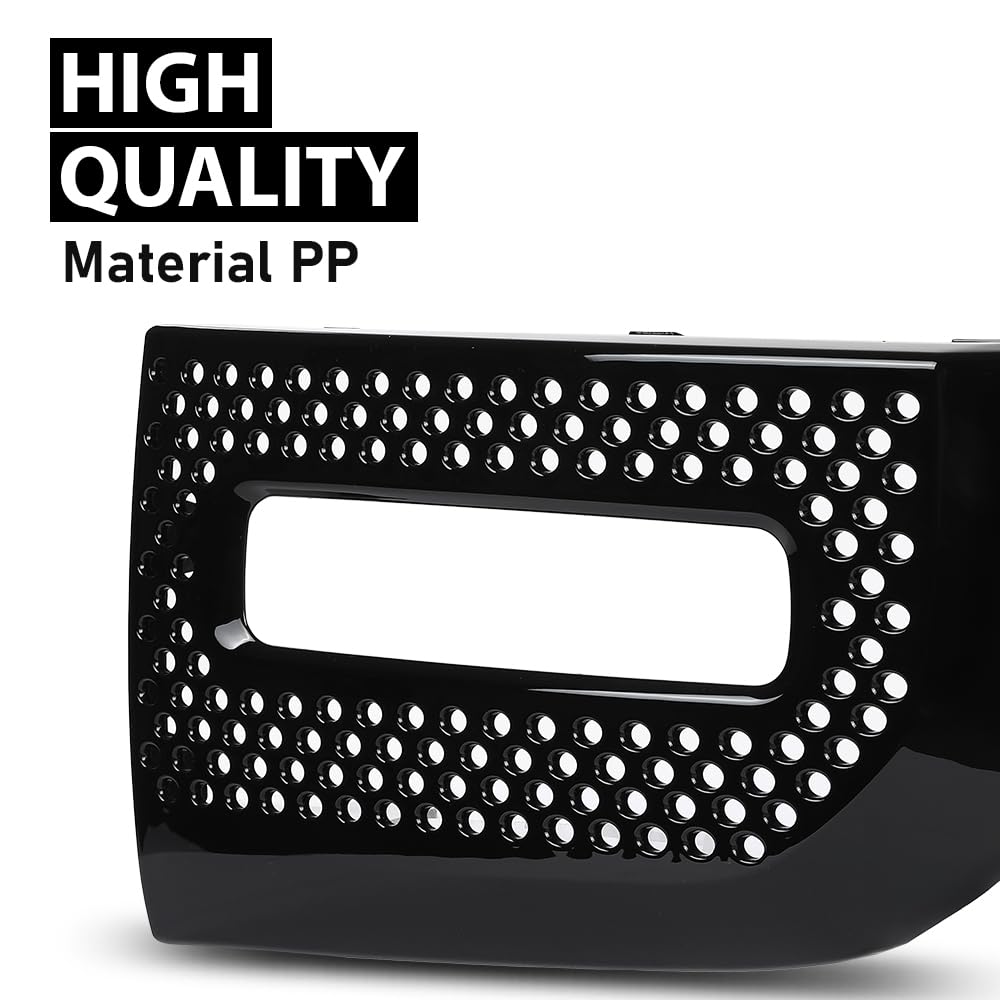 G-PLUS Front Fog Light Lamp Cover Left and Right Pair Compatible with Land Rover Defender 90 110 130 2020-2023