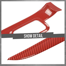 G-PLUS 4PCS Door Handle Trim Cover for Jeep Grand Cherokee 2011-2021 Carbon Fiber Additional Angle
