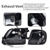 G-PLUS LED DRL Headlights & Corner Park Lights Fit Ford Expedition 1997-2002/Fit F150 1998-2003/Fit F250 Light Duty 1997-1999 Smoke Lens Black Housing Amber ReflectorBumper Headlamps,faros delanteros