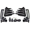 G-PLUS LED Fog Lights Compatible with Toyota Corolla Sedan SE XSE 2017 2018 2019 w/Wiring & Bulbs Clear lens Driver & Passenger Side LED Fog Lamps 8144002030 8143002030 TO2562103 TO2563103