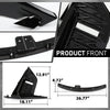 G-PLUS Front Bumper Set (1 × Bumper, 1 × Grille, 2 × Fog Light Bezel, 1× License Plate, 1× Trim Strip) Compatible with 2014-2016 LX IS IS250 IS200t IS350 to 21 F-Sport Style 6 Pcs