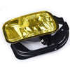 G-PLUS Front Bumper Fog Lights Assembly Compatible With Dodge RAM 1500 2009 2010 2011 2012 Yellow Lens Driving Fog Lamps w/Bracket + H10 12V 42W Halogen Bulbs