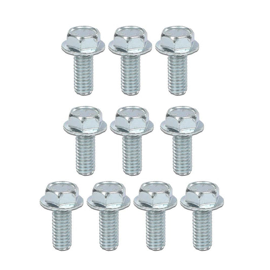 G-PLUS 10 Bolt Rear End Cover Bolts Differential Compatible with Chevy Pontiac Oldsmobile and GMC Sliver