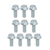 G-PLUS Bolt Rear End Cover Bolts Differential Fit Chevy Pontiac Oldsmobile and GMC 10 Silver