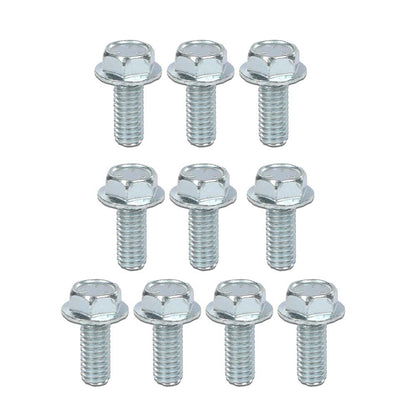 G-PLUS Bolt Rear End Cover Bolts Differential Fit Chevy Pontiac Oldsmobile and GMC 10 Silver