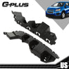 G-PLUS Bumper Bracket Retainer Front Pair Support Compatible with Chevy Trax Black 2015 2016 Driver & Passenger Side Bumper Bracket