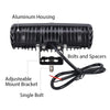 G-PLUS 2pcs 6 Inch LED Work Light Bar with Bracket LED Pods Fog Light Compatible with Pickup Wagon UTB Cab ATV SUV Truck Boat Bus/Sport Utility 4WD 4X4 Mining Marine Car Excavator