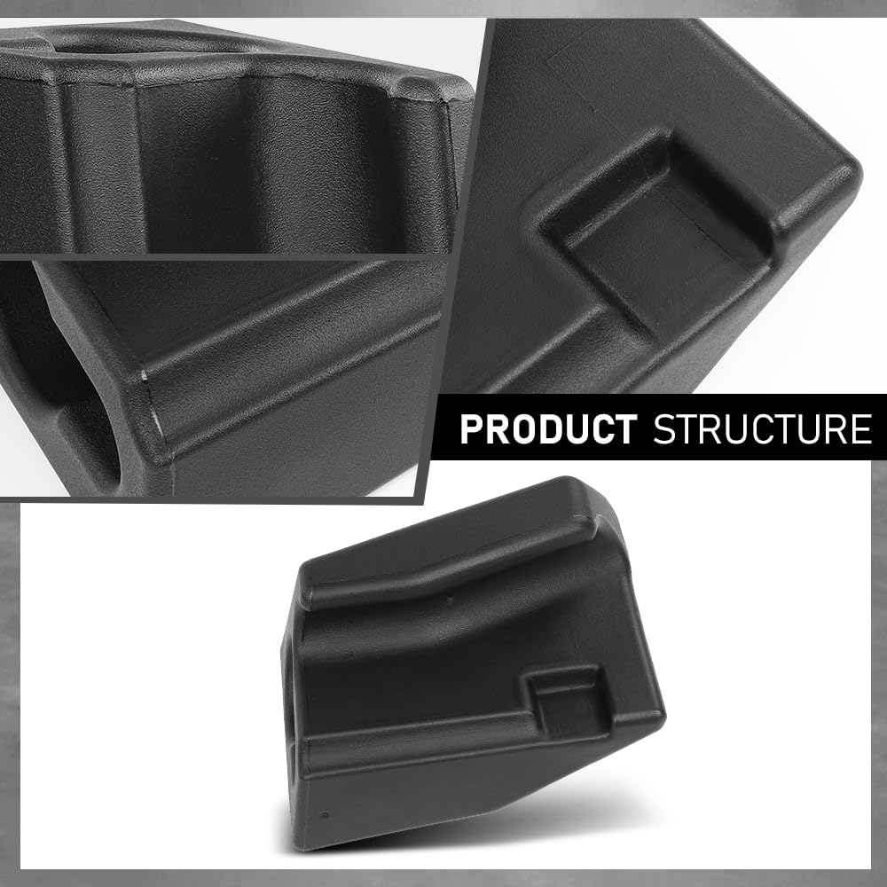 G-PLUS Speaker Sound Wedges Compatible with Jeep Wrangler YJ CJ 1976-1995 Black 2 Pcs