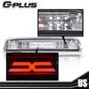 G-PLUS LED Third 3rd High Mount Stop Light X Brake Light Compatible with 2014-2020 GMC Sierra 1500 /Chevy Silverado 1500 2019 GMC Sierra 1500 Limited 23509162 20979071