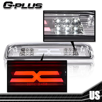 G-PLUS LED Third 3rd High Mount Stop Light X Brake Light Compatible with 2014-2020 GMC Sierra 1500 /Chevy Silverado 1500 2019 GMC Sierra 1500 Limited 23509162 20979071
