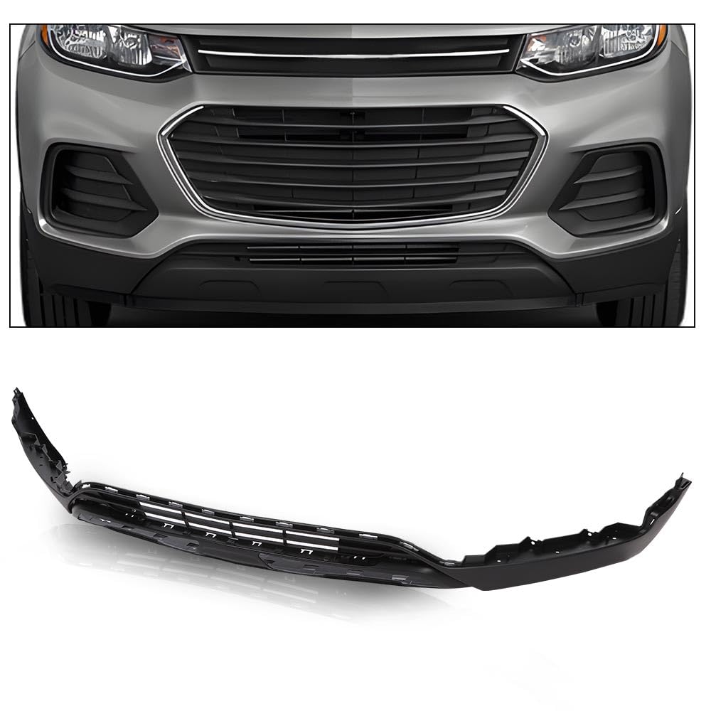 G-PLUS New Primed Front Lower Bumper Cover Compatible with Chevy Trax 2017-2020 42625294, GM1015137
