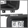 G-PLUS Clear Lens Front Bumper Fog Light Assembly Compatible with Ford F150 2015 2016 2017 Driving Fog Lamps w/ H10 Halogen Bulbs FL3Z15201B FO2592235
