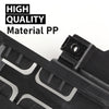 G-PLUS Headlight Mount Support Plate Bracket Set 4Pcs Compatible with Audi Q5 (8R) 2009-2012 Black 8R0805607A, 8R0805607B, 8R0805608A, 8R0805608B