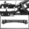G-PLUS Front Upper Center Bumper Cover Support Compatible with Toyota Sienna LE XLE Limited Platinum 2021-2023 5252108010, TO1041118 Black