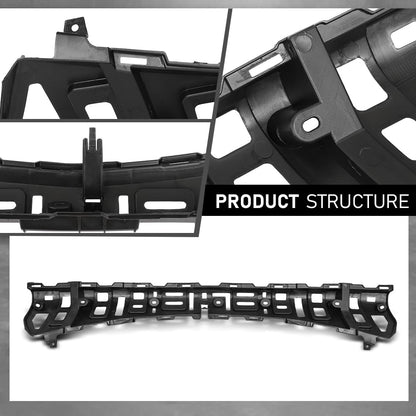 G-PLUS Front Upper Center Bumper Cover Support Compatible with Toyota Sienna LE XLE Limited Platinum 2021-2023 5252108010, TO1041118 Black