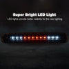 G-PLUS LED 3rd Brake Light Compatible with Chevy Silverado & GMC Sierra 1999-2006/Fit 2007 Silverado & Sierra Classic Brake Lamp Tail Light Assembly Smoky Lens Chrome Housing