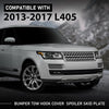 G-PLUS Front Bumper Tow Hook Cover Spoiler Skid Plate Compatible with Range Rover L405 2013-2017 Black
