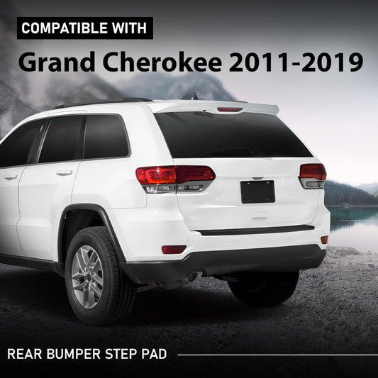 G-PLUS Rear Bumper Step Pad Compatible with Jeep Grand Cherokee 2011-2021 68111633AB, CH1191113