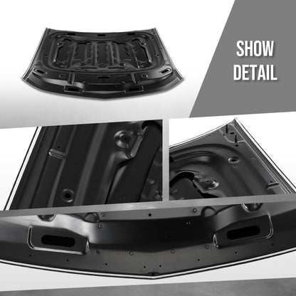 G-PLUS Front Hood Compatible with Chevy Colorado Z71 2023-2024 Black